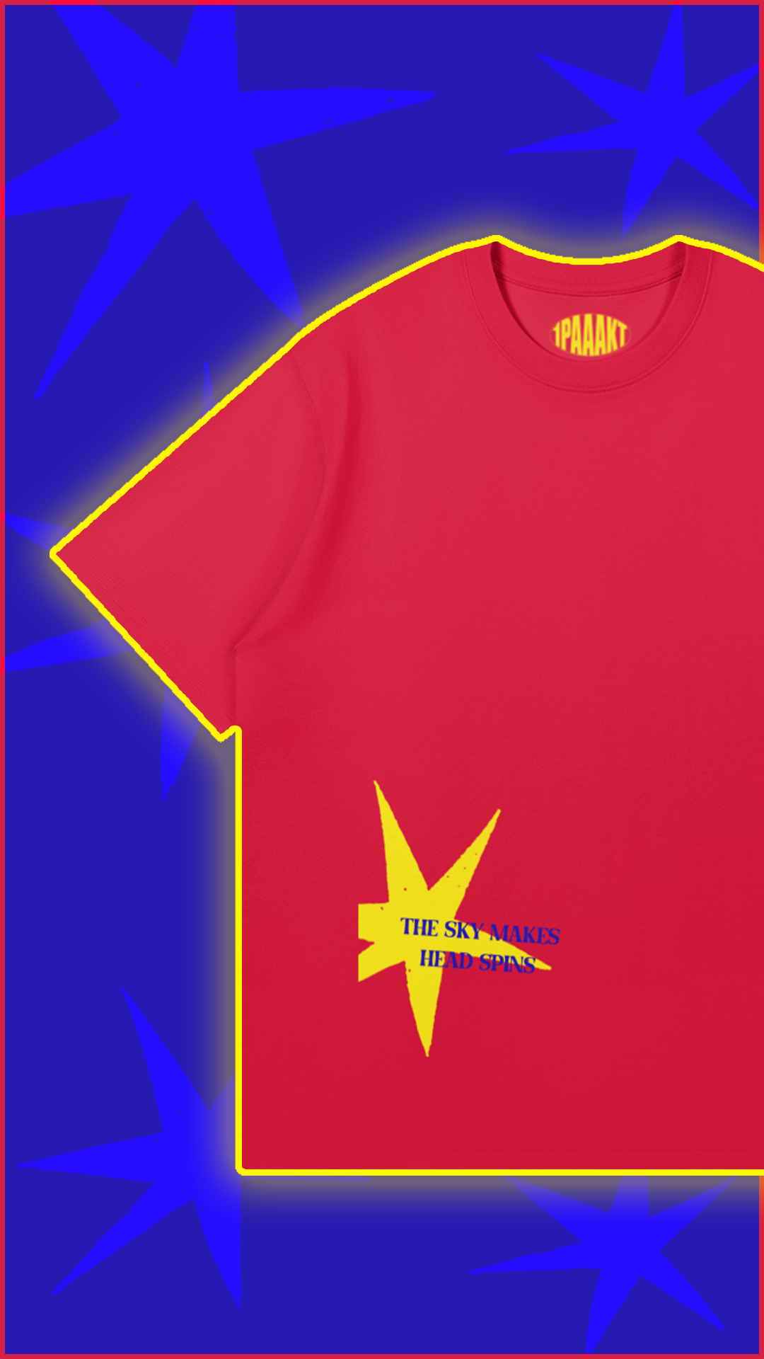 THE SKY MAKES HEAD SPINS